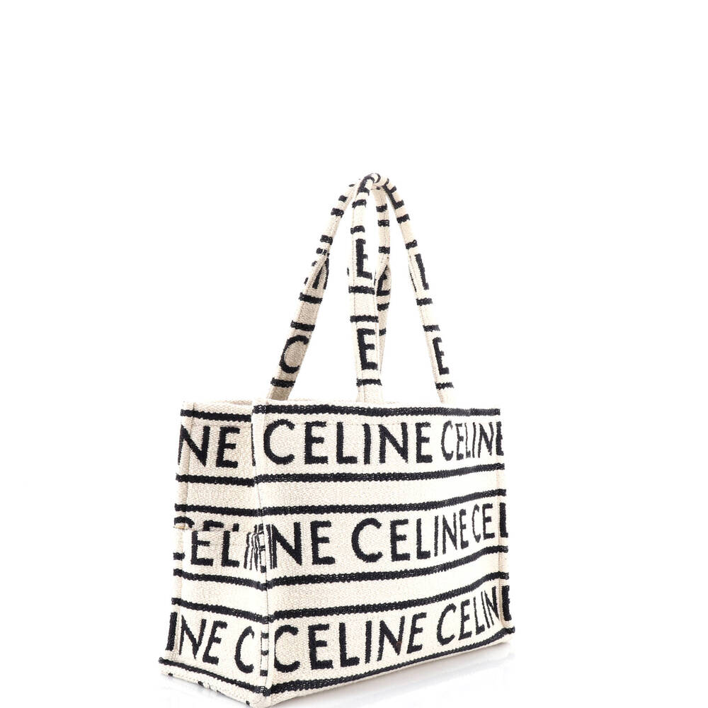 Celine Cabas Thais Tote Logo All Over #240289C15B - Picture 2 of 8
